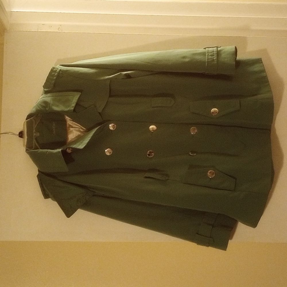 Calvin Klein Mid-length Trench Coat Size 1X